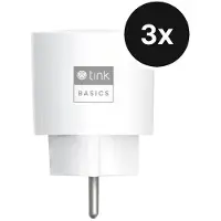 Tink Basics Smart Plug met Matter - 3-pack