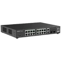 Ruijie Networks RG-ES220GS-P network switch Managed L2 Gigabit Ethernet (10/100/1000) Power over Ethernet (PoE) Black