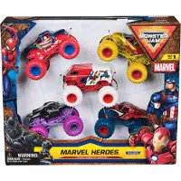 Top 1 Toys Monster Jam 1:64 5pack Marvel