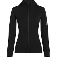 Icebreaker Vest Women Merino 260 Quantum IV LS Zip Hoody Black-L