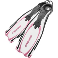 Cressi Reaction Ebs Diving Fins Transparant,Zwart EU 35-38