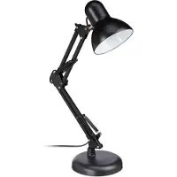 Relaxdays Tafellamp, Bureaulamp (E27)