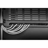 Renkforce RF-3429146 19 inch Afdekking met borstels voor patchkast 1 HE Zwart