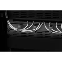 Renkforce RF-3429148 19 inch Kabelgeleiding voor patchkast 1 HE Zwart