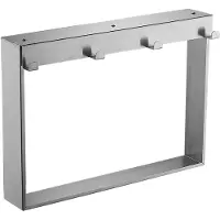 Guido Gusto Planchet voor Douchewand 55x40.5x9cm Rvs