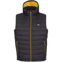 Trespass - Heren Franklyn Gewateerde Gilet (Donkergrijs)