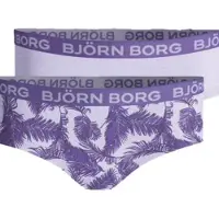 Björn Borg meisjes hipster 2-pack – zacht katoen – & palmprint