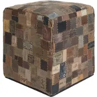 Veer Carpets Poef royal labels