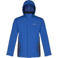 Regatta Groot Buiten Mens Klassieker Matte Kap Waterdicht Jasje (Oxford Blauw/Ijzer)