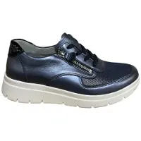 Stuppy 7033 Veterschoenen | Maat 5.5 Dames Blauw