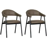 Label51 Eetkamerstoel Amaze - Moss - Micro Suede