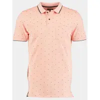 Commander Polo korte mouw Oranje 3-Knopf-Polo-Shirt, 1/2 Arm 214008261/420