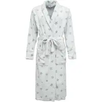 Louise Fleece badjas dames met sterren