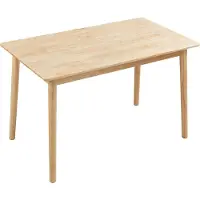 En.casa Eettafel Klijori 140x70x74 cm rubberhout naturel []