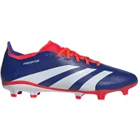 Adidas - Voetbalschoenen voor heren, geschikt voor grasvelden, "Predator League" model, artikelnummer PP5478 (maat 42,5 EU) (rood/blauw)