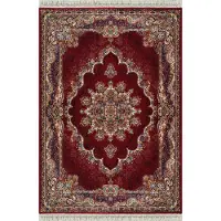 Muratap Isfahan oosters vloerkleed nain laagpolig klassiek vintage tapijt /