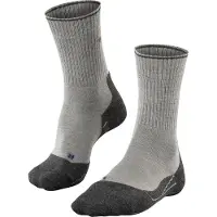 Falke Wandelsokken TK2 Wool Silk Women Light Grey-Schoenmaat 41 - 42