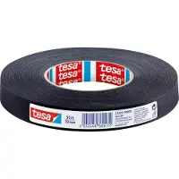 TESA Textieltape extra Power Perfect 57230 Zwart 19 mm (B) x 50 m (L) Celwolweefsel