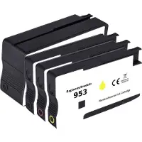 Renkforce Inktcartridge vervangt HP 953, 6ZC69AE, LS058AE, F6U12AE, F6U13AE, F6U14AE Compatibel Combipack Zwart, Cyaan, Magenta, Geel RF-5718854