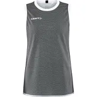 Craft Progress Reversible Basket Singlet W 1911110 - Black/White - XS