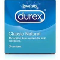 Durex Classic Natural - Condooms - 3 stuks