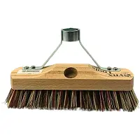 Synx Tools Luiwagen Union Mix Nylon – Schrobbezem - Schrobborstel & Badkamer Borstel - zonder steel