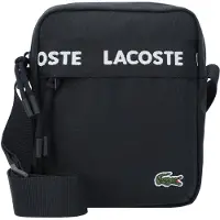 Lacoste Schoudertas 'Neocroc' zwart / wit
