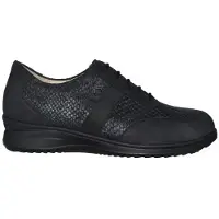 Finn Comfort 2223 Lazio wijdte I Veterschoenen | Maat 3.5 Dames Zwart
