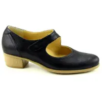 Durea 5679 wijdte E Bandschoenen | Maat 4 Dames Blauw