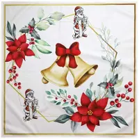 Unique living tafelkleed natale 85x85cm dessin 2