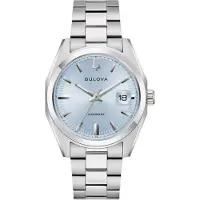 Bulova Surveyor Heren Horloge Zilverkleurig 96B469