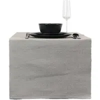 Unique living | tafelloper trix 45x150cm chateau grey