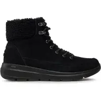SKECHERS On-the-GO Glacial suède veterboots zwart maat 41
