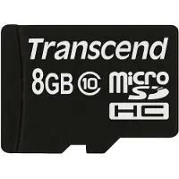 Transcend Micro SDHC-kaart, microSDHC-geheugenkaart, 8 GB