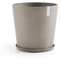 Ecopot's Onderschotel taupe d30cm