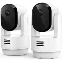 Arlo Essential 3 2K PTZ-camera voor binnen Wit Set van 2 3MP (2304x1296), wifi, voedingseenheid, binnenshuis, pan- en kantelfunctie
