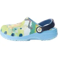 Crocs Open schoenen blauw / cappuccino / appel / rood