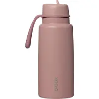 B.Box Thermos-Drinkfles en Waterfles met Fliptop 1 Liter | Drielaags Isolerend Roestvrij Staal | Houdt Drankjes tot 46 uur Koud | 1 l
