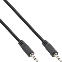 InLine jack kabel, 3,5mm plug / stekker, stereo, 10m