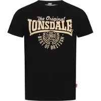Lonsdale Shirt 'Bethersden' ecru / zwart
