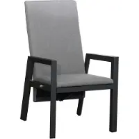 CLEMENTO Sunso dining tuinstoel aluminium createxx 2 stuks