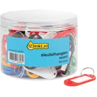 123inkt sleutelhangers assorti (100 stuks)