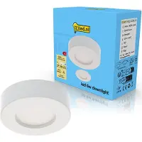 123inkt 123led downlight | Rond | Ø 10 cm | 3000-6000K | Dimbaar (6W)