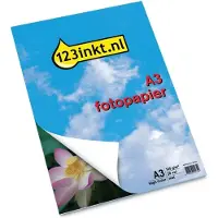 123inkt High Color mat fotopapier 125 g/m² A3 (20 vellen) FSC
