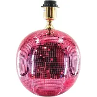 House Vitamin Lamp disco ball glass pink 20x20x20cm