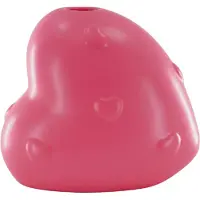 House Vitamin Candle holder- hearts ceramics pink 11x7,5x10 cm