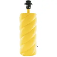 House Vitamin Table lamp ceramics neon yellow e27- 12x12x28cm