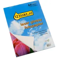 123inkt laser fotopapier glossy 200 g/m² A4 (50 vellen)
