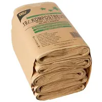 Papstar Vuilniszakken 10 l Bruin 10 Stuks