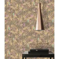 Living Walls Drawn Into Nature - Bruin - Floral - 394253